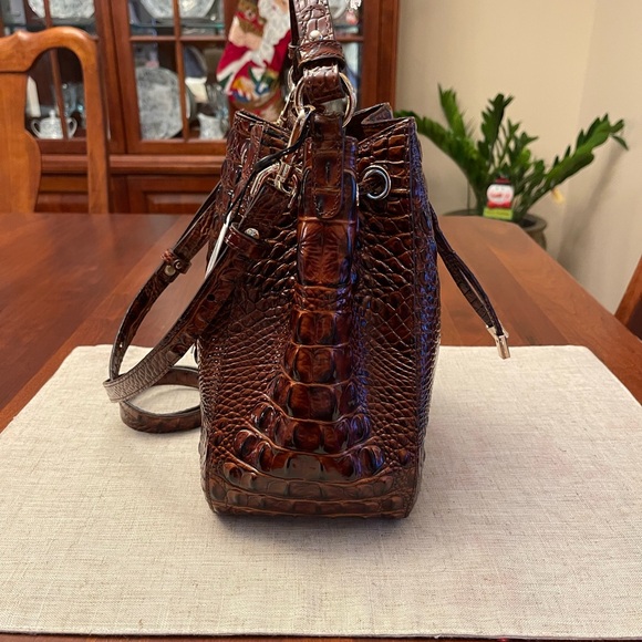 NWT Brahmin Melinda Bucket Bag - Picture 4 of 16